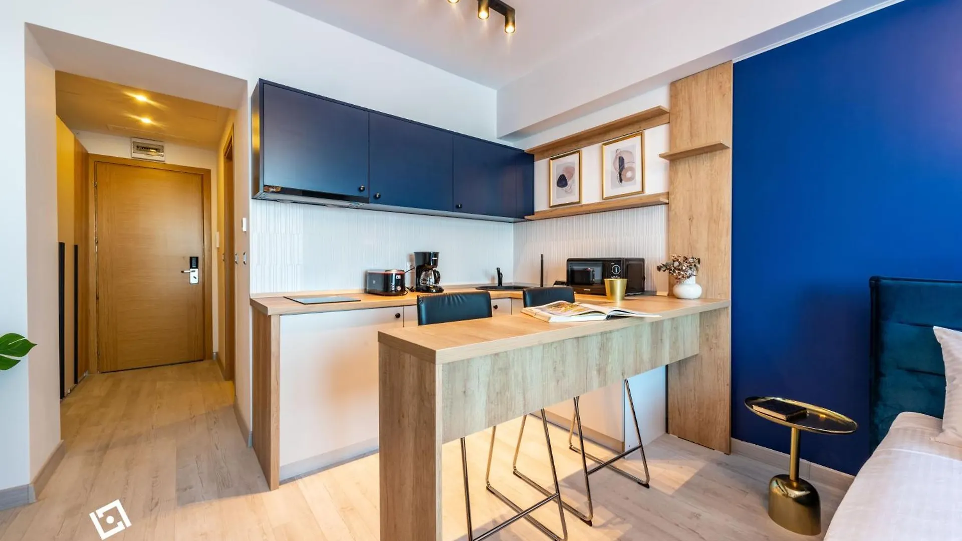 Apartment Blue Studio Rin Free Parking Bucharest